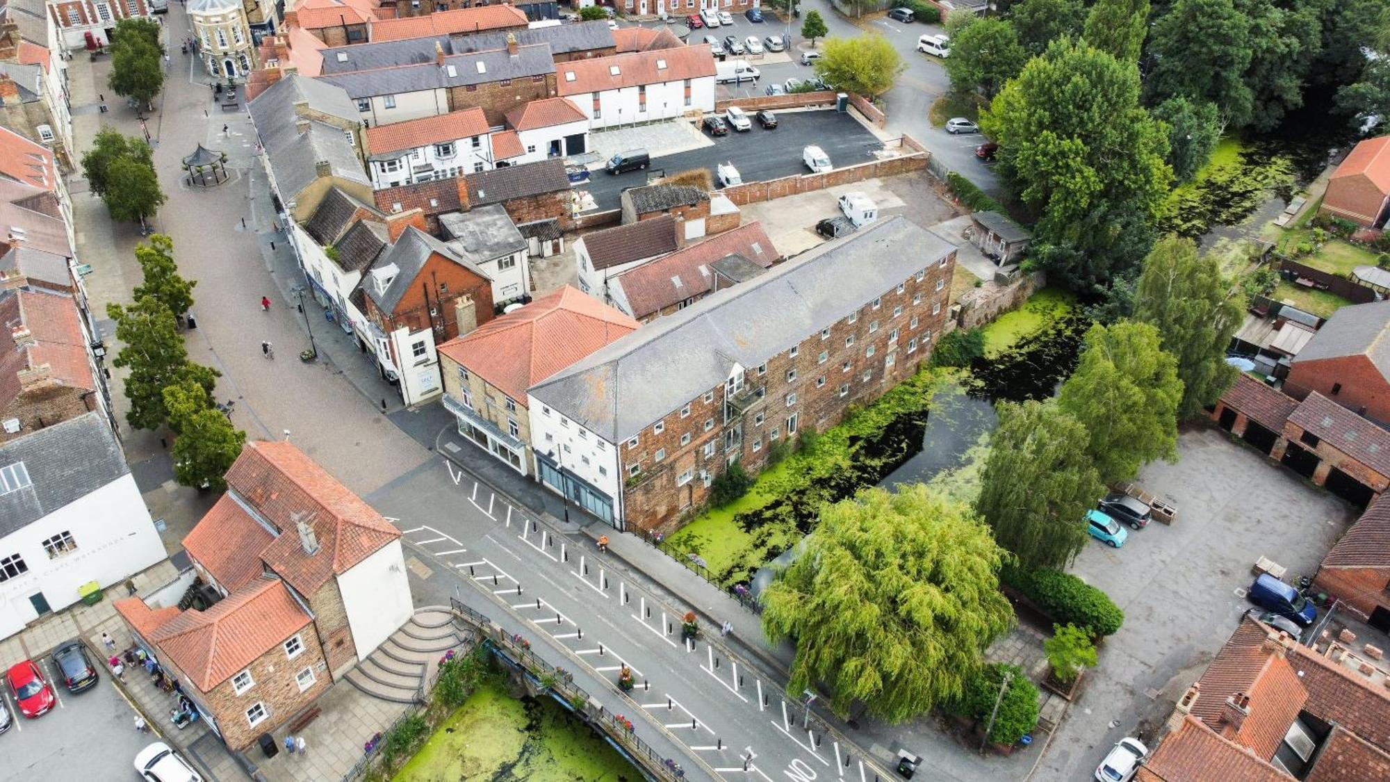 Riverside Mews Brigg Exterior foto